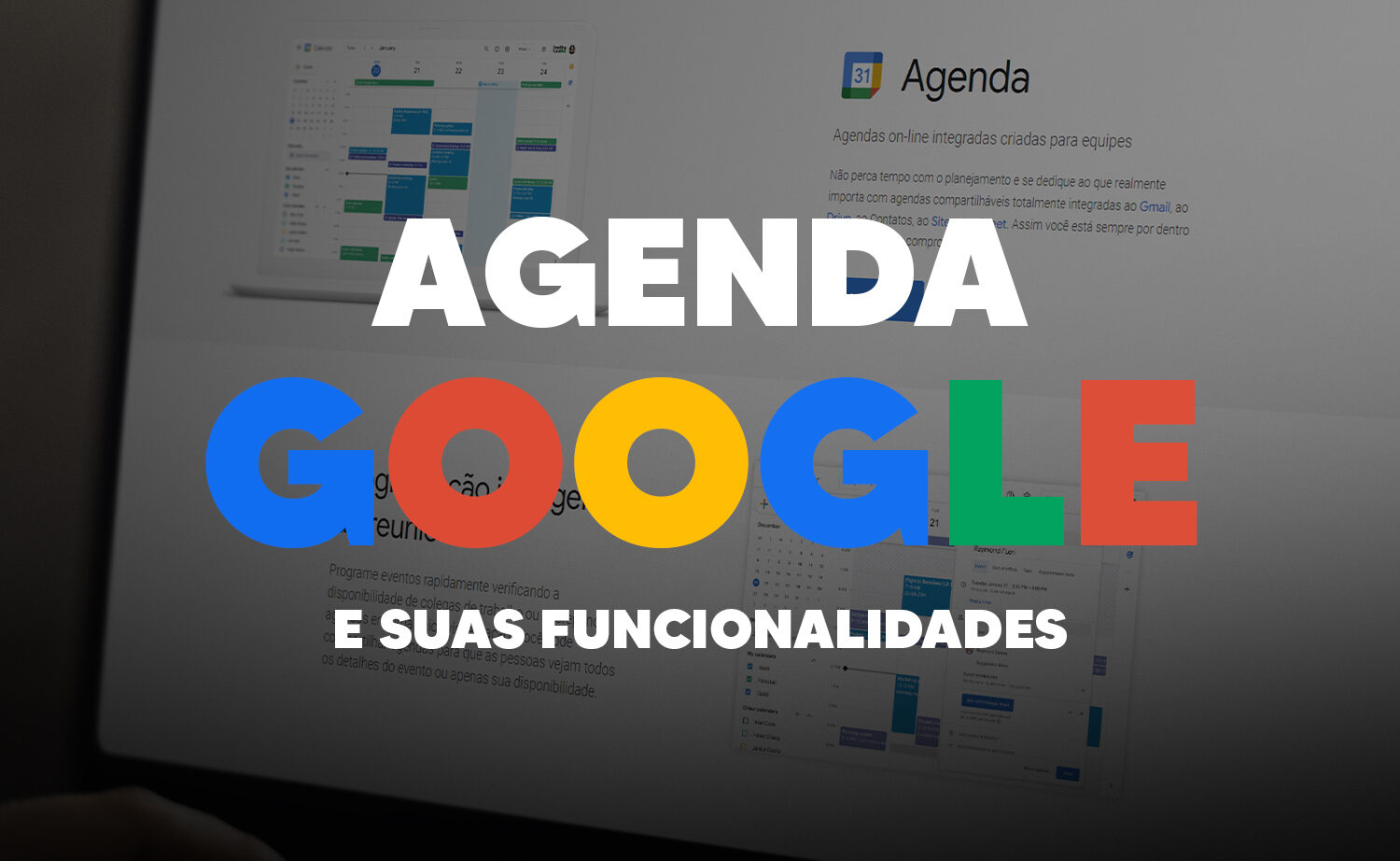 Sincronização com o Calendário Google ou Outlook – Veja como é